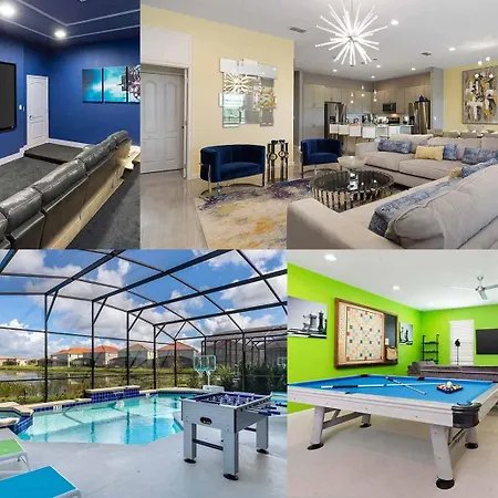 Trendy Villa With Treehouse Br, Arcade & Game Loft